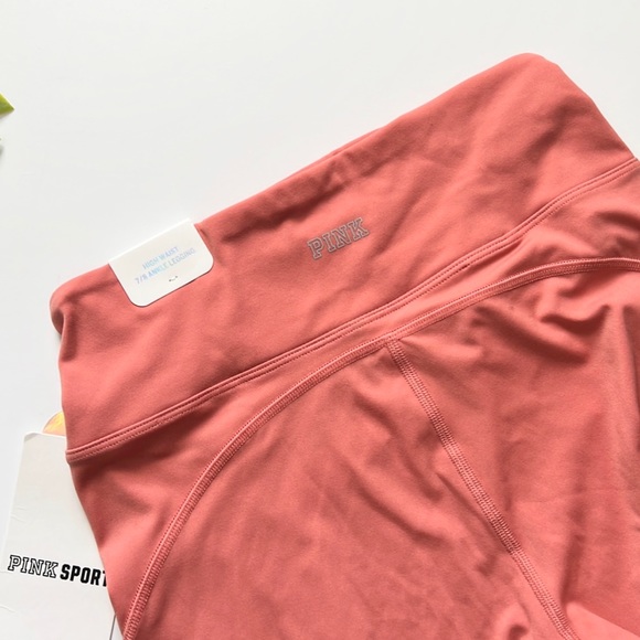 NWT pink sport buttery soft leggings and brami set - Picture 3 of 8